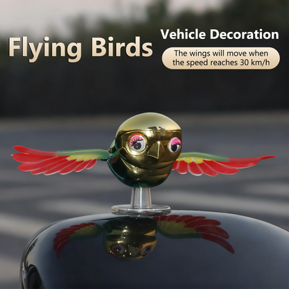 🎅🎄Christmas Gift🎁Vehicle Cars Motorcycles Decoration🚙🛵- Flying Birds🦜