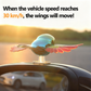 🎅🎄Christmas Gift🎁Vehicle Cars Motorcycles Decoration🚙🛵- Flying Birds🦜