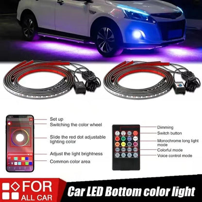 2026 Car Chassis Flexible RGB Waterproof LED Strip Lights