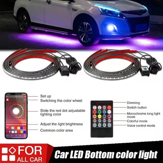 2026 Car Chassis Flexible RGB Waterproof LED Strip Lights