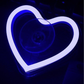 Wireless heart-shaped atmosphere light for the car