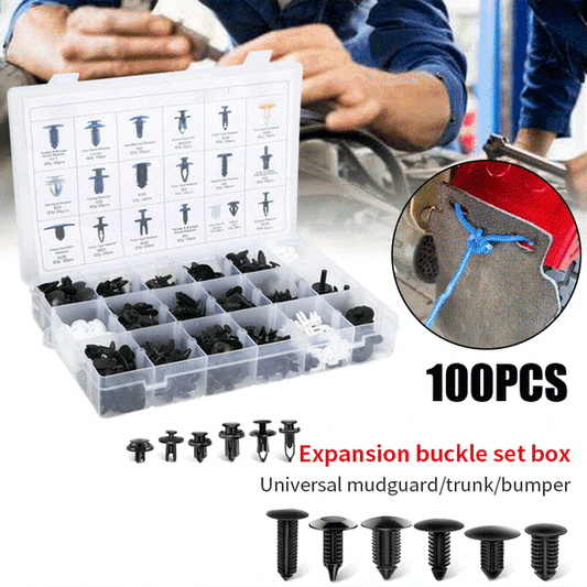 🔥 LAST DAY 49% OFF – 100-pack universal screw clamps – Suitable for car screens, door panels, C05 C20 C32 B01 D02 A16 car parts.