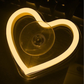 Wireless heart-shaped atmosphere light for the car