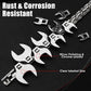 8 PCS Interchangeable Metric Wrench for 3/8" Ratchet Torque Wrenches