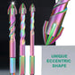 50%OFF💥 4pcs Titanium Coated Spiral Four-blade Eccentric Drill Bits