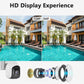 Solar Waterproof Night Vision Outdoor Security Camera