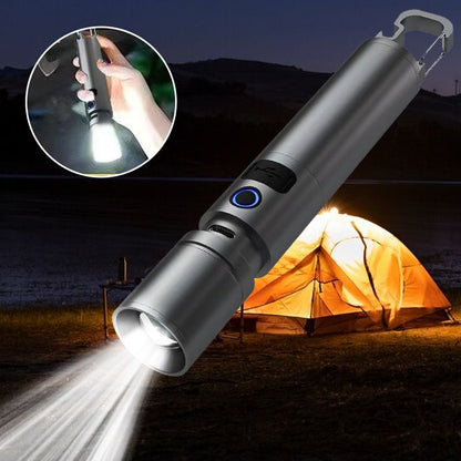 Multifunctional White Laser LED Flashlight（50% OFF）