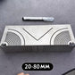 Square Stainless Steel 90° Arc Angle Marking Ruler