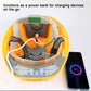 Multifunctional Solar LED Safety Working Helmet Built-in 10500mAh Dual Fans