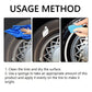 Versatile Lasting Hydrophobic Car Tire  Polishing Cleaner Paste