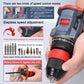Electric Drill & Screwdriver with Removable Chuck（50% OFF）