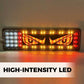 Devil's Eye Waterproof Tail Light for Truck Trailer - 2PCS/Set
