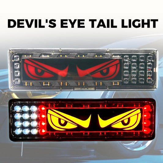 Devil's Eye Waterproof Tail Light for Truck Trailer - 2PCS/Set