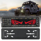 Devil's Eye Waterproof Tail Light for Truck Trailer - 2PCS/Set