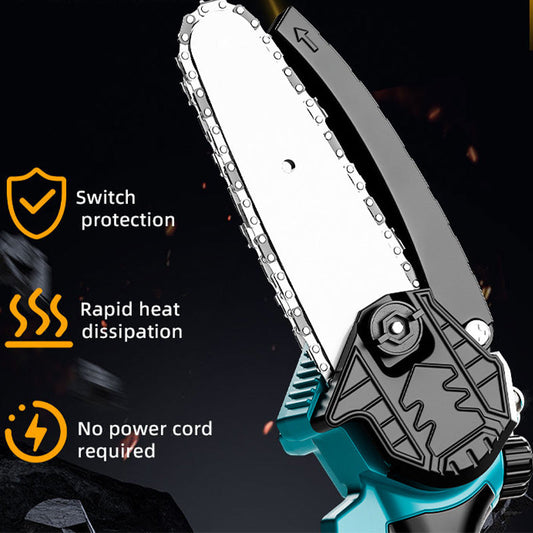 ⚡Limited time 56% OFF-Mini Cordless Electric Chain Saw🌳