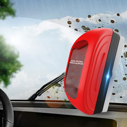 🔥Time-Limited Specail✨Auto Oil Film Cleaning Brush with 100ml Refill Liquid