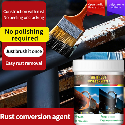 🔥Time-Limited Specail💥Weatherproof Rust Converter Paint For Metal
