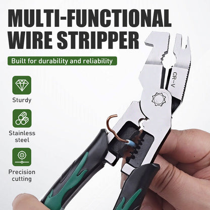 🛠️5-IN-1 Curved Head Multi-Functional Wire Stripper（50% OFF)
