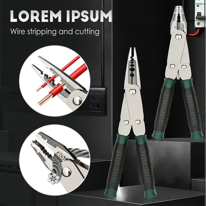 2-in-1 Dual Jaw Adjustable Wire Pliers（50% OFF）