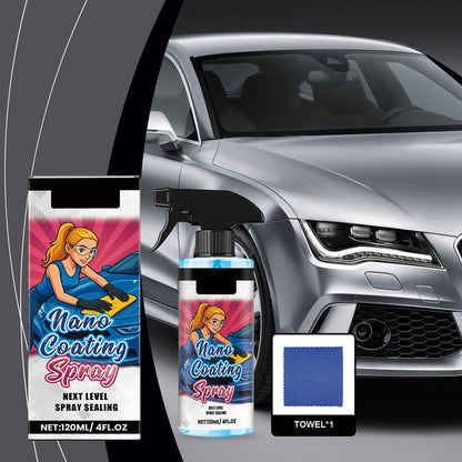 Effective Polish Spray for Car With Towel (50% OFF)