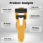 Door Latch Mortise Tool for 1-3/4in & 1-3/8in