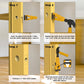 Door Latch Mortise Tool for 1-3/4in & 1-3/8in