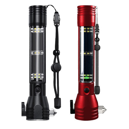 10-In-1 Solar Power Multi-Function Tactical Flashlight (50% OFF)