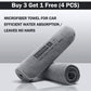 Microfiber Towel for Car - Effective Water Absorption & Leaves No Trace