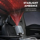 ✨ Ultra-fast 4-in-1 Car Charger 90W – With Retractable Cables & Ambient Starlight 🚗🌌