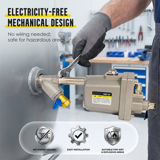 Zero Air Loss Automatic Drain Valve