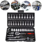46-Piece Socket Wrench And Bit Set