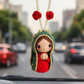 ⏳🔥LIMITED-TIME 50% OFF! ⏰🙏 Hand-crocheted Virgin Mary hanging ornament – stitch by stitch, made with care. Perfect for your car mirror or home – a little peace to carry with you everywhere. ✨