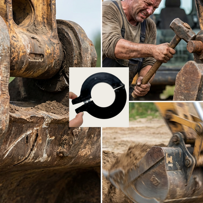 Disassembly-Free Split Bushing Gasket for Excavator