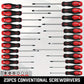 118-Piece Magnetic Screwdriver Set with Storage Rack