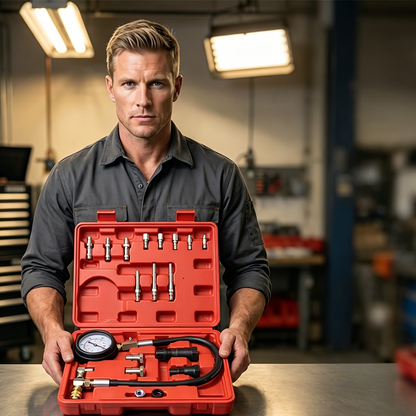 Diesel Engine Cylinder Pressure Tester Kit