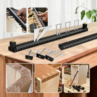 📐🪚Stop fighting with wobbly dovetails — this 28‑piece marker set gives you clean lines, tight joints, and pro results every time. 6 slopes, 4 angles, all in one kit. 🔨
