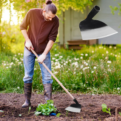 ⏳Limited-time 50% off⏰Heavy-Duty Steel Farm Gardening Weeding Hoe Head⛏️🌿