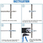 Anchor Gun Metal Setting Tool For Hollow Wall Anchor Plasterboard Fixing
