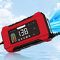 12V 6A Smart Car Battery Charger with LCD Display（50% OFF）