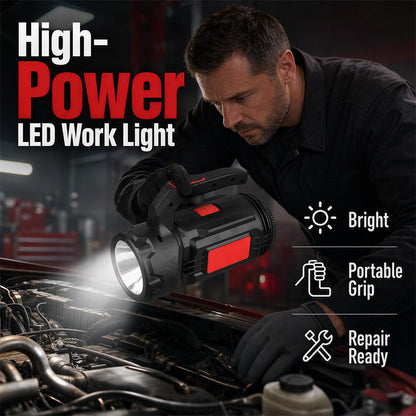 Multi-Functional Heavy Duty LED Flashlight