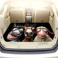 Universal Car Trunk Mat with Non‑Slip Backing – Velvet Surface, Wear‑Resistant ✨
