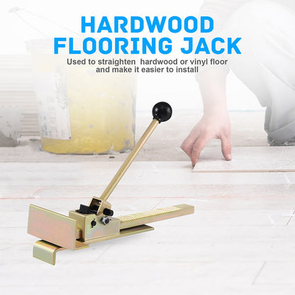 🔧✋Ratcheting Flooring Plank Jack | Pull and Align Planks for Tighter Floor Seams