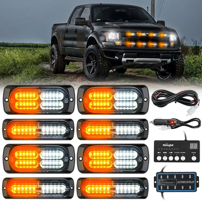 Ultra Thin LED Truck Strobe Warning Lights
