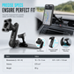 Car CD Slot and Air Vent Adjustable Gravity Phone Mount Holder Bracket Accessory