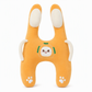 Cartoon Animal Car Sleeping Pillow for Kids and Adults Back Seat Travel Hug Cushion and Seat Belt Neck Protector for Long Distance Rides