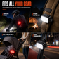 Bright Bicycle Light Front Headlight and Rear Taillight for Mountain Bike Night Riding Safety Warning Cycling Accessories