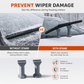 🔥Buy 1 Get 1 Free✨2-Pack Car Stand Plastic Anti-Freeze Wiper Protector for Winter