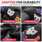 ✨🚗Universal 38cm Ringless Silk Steering Wheel Cover Printed Breathable Car Wheel Protector for All Seasons