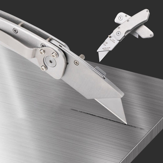 Stainless Steel Folding Heavy Duty Utility Knife