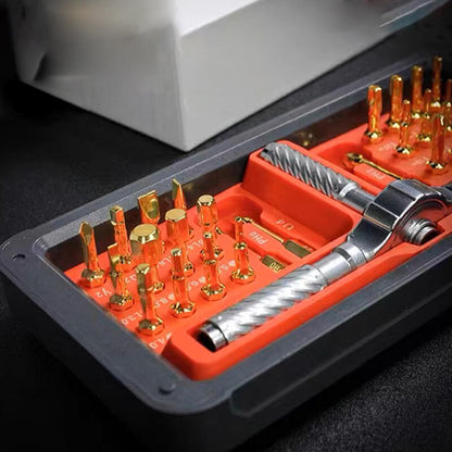 Ratchet screwdriver set